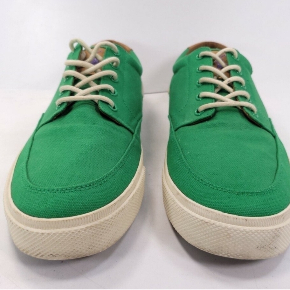 Polo by Ralph Lauren Vance Lace Up Casual Loafer Shoe Mens Size 11 Green